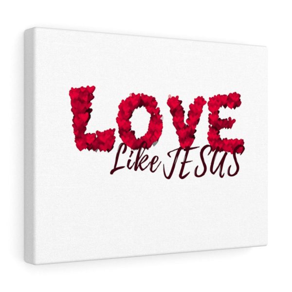 Scripture Canvas Love Like Jesus Christian Meaningful Framed Prints, Canvas Paintings - Image 4