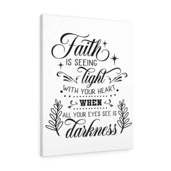 Scripture Canvas Seeing Light With Christian Meaningful Framed Prints, Canvas Paintings - Image 2