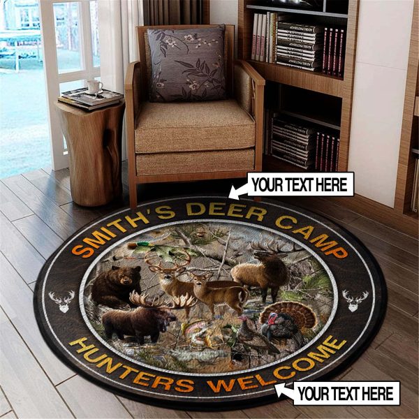 Hunters Welcome Round Rug, Carpet 06654