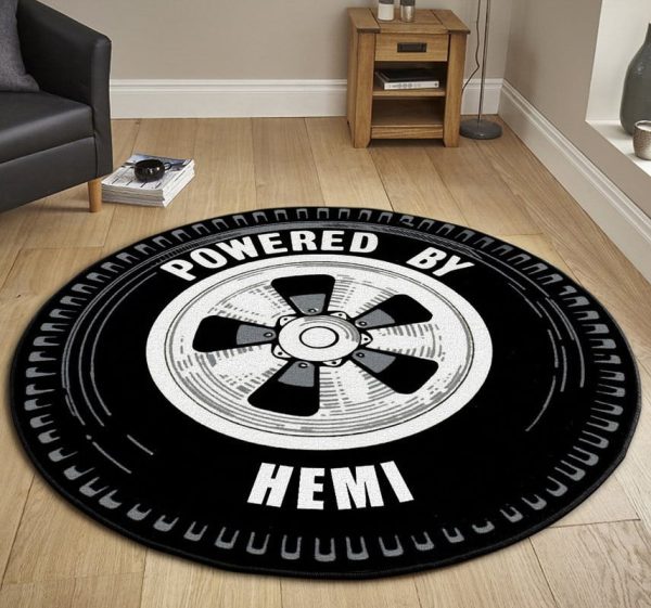 Wheel Vintage Hot Hot Round Mat Round Floor Mat Room Rugs Carpet Outdoor Rug Washable Rugs - Image 3