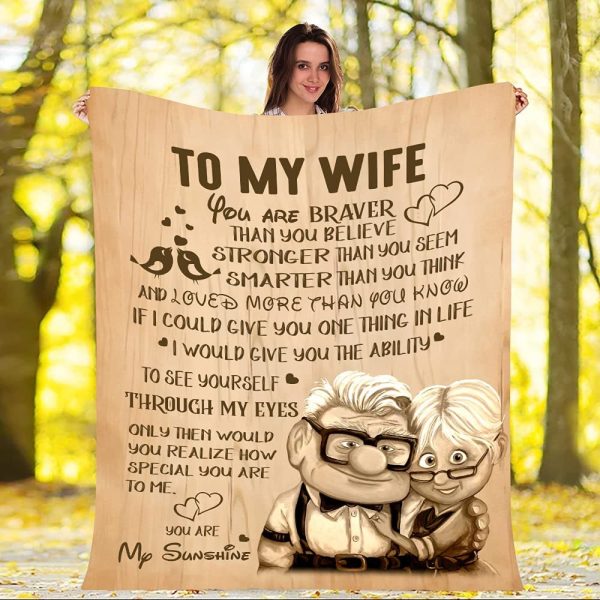 To My Wife Blanket - Never Forget That How Special You Are To Me I Lov - Image 2