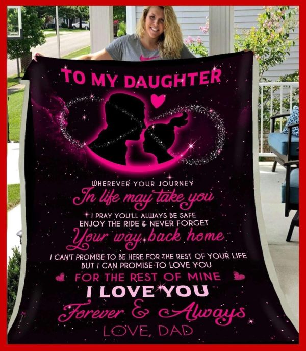 Wherever Your Journey In Life May Take You Message Dad Gift For Daught