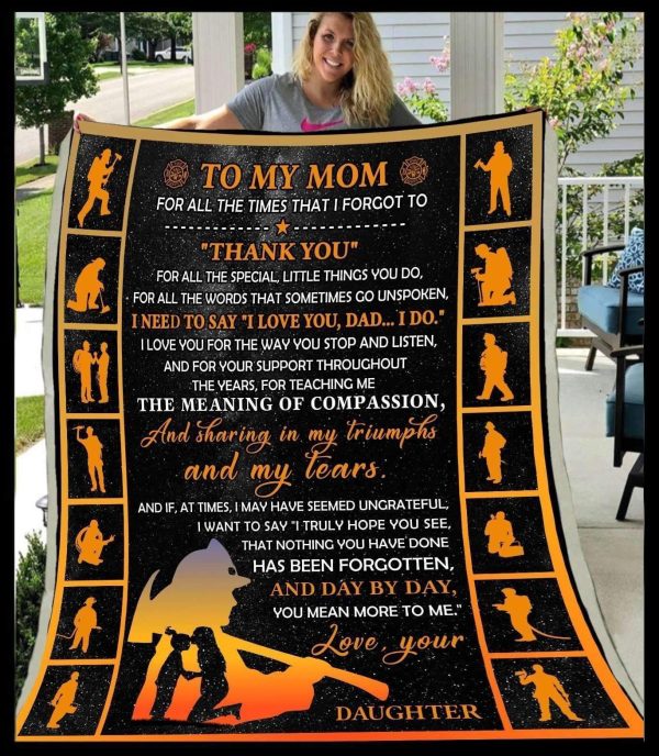 Day By Day You Mean More To Me Giving Mom Blanket