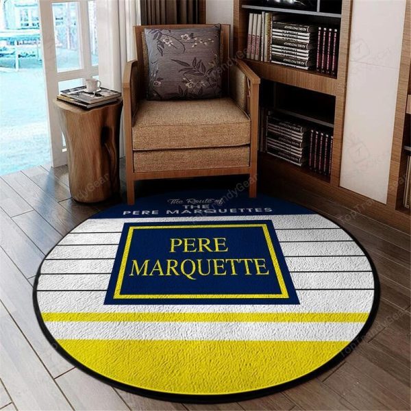 Marquette Living Room Round Mat Circle Rug The Pere Marquette - Image 2