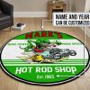 Personalized Rat Fink Hot Rod Shop Round Mat Round Floor Mat Room Rugs Carpet Outdoor Rug Washable Rugs - Image 4