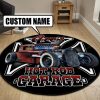 Personalized Rat Fink Hot Rod Shop Round Mat Round Floor Mat Room Rugs Carpet Outdoor Rug Washable Rugs - Image 2