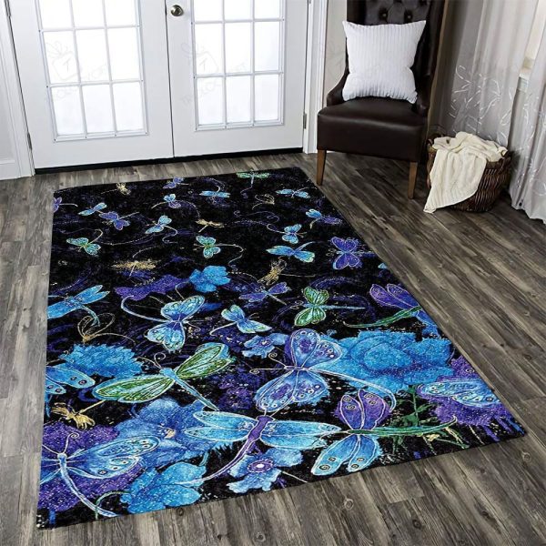 Butterfly Tdt Area Rugs For Living Room Rectangle Rug Bedroom Rugs Carpet Flooring Gift RS135604|Rosabella Print