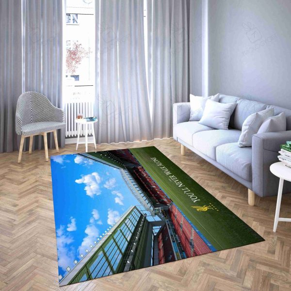 Anfield Football Stadium Of Liverpool Fc Club Anfield 1 Area Rugs For Living Room Rectangle Rug Bedroom Rugs Carpet Flooring Gift RS133298|Rosabella Print