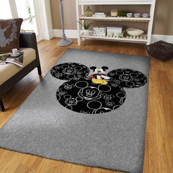 Mickey Disney 11 Rectangle Area Rugs Carpet For Living Room, Bedroom, Kitchen Rugs, Non-Slip Carpet Rp122207 Print