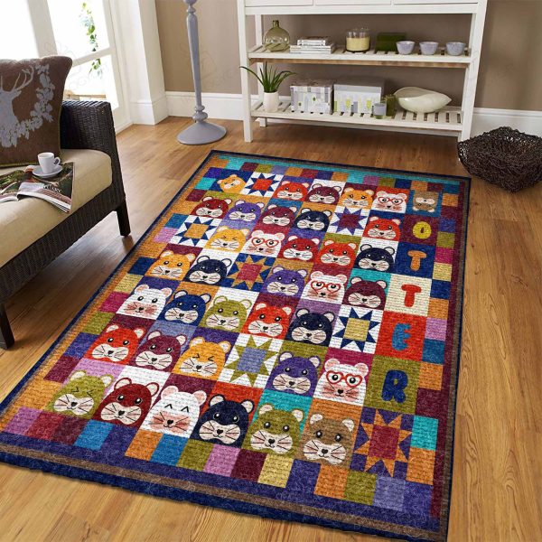 Otter Rectangle Area Rugs Carpet For Living Room, Bedroom, Kitchen Rugs, Non-Slip Carpet Rp123621 Print