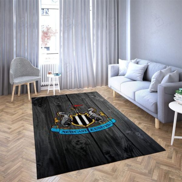 Newcastle United Football Club Doormat 9 Rectangle Area Rugs Carpet For Living Room, Bedroom, Kitchen Rugs, Non-Slip Carpet Rp123141 Print